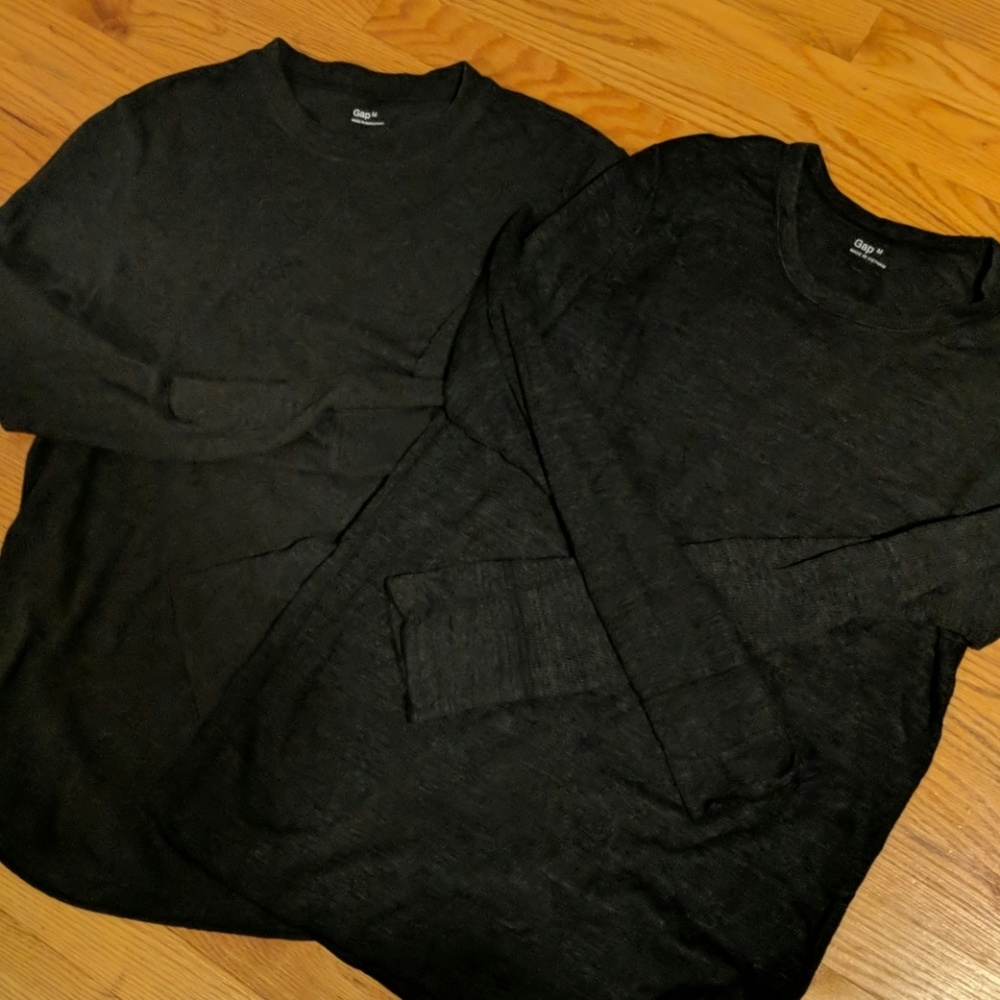 Gap longsleeve dark grey thermal- two